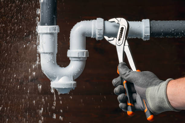 Professional Drain Cleaning technician working in Asheville, NC